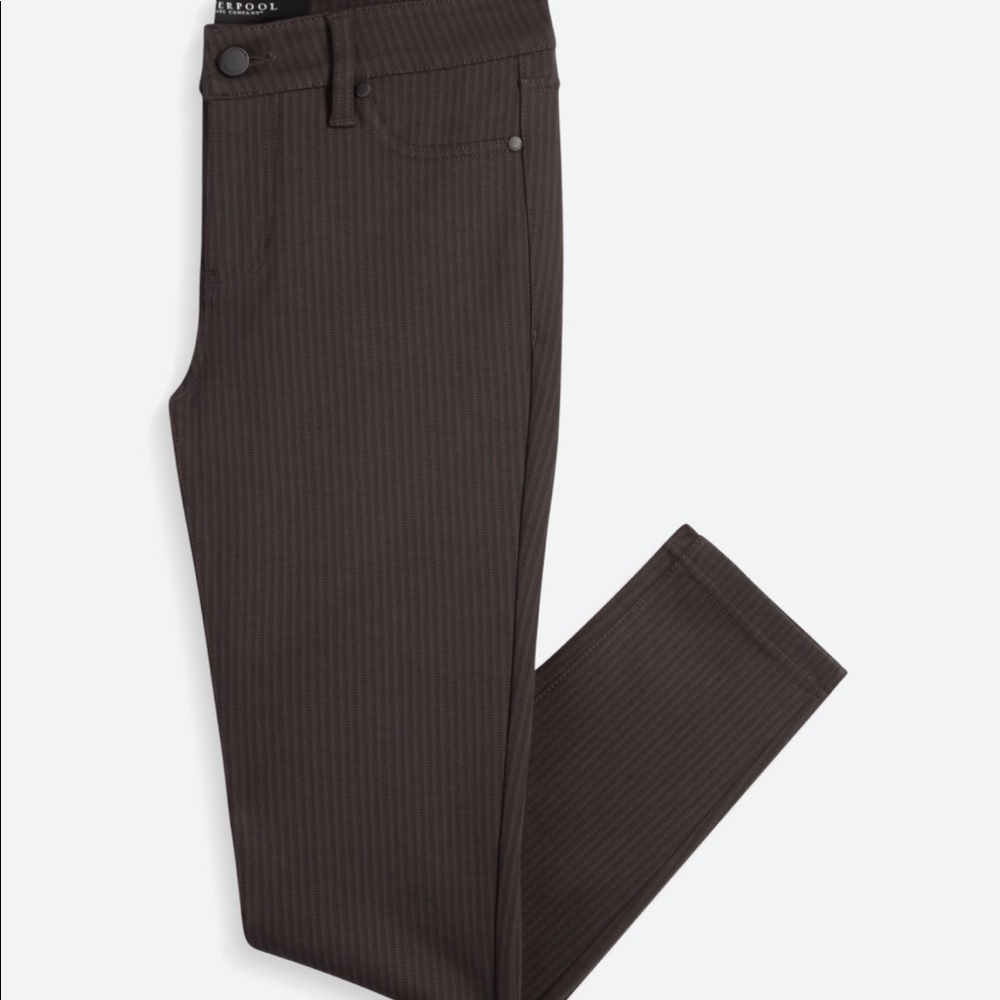 Liverpool Brown Petite Skinny Pants